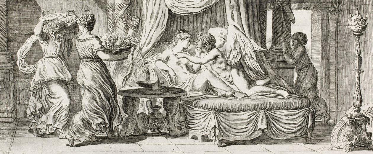 Amor a Psyché od Pierre Lelu