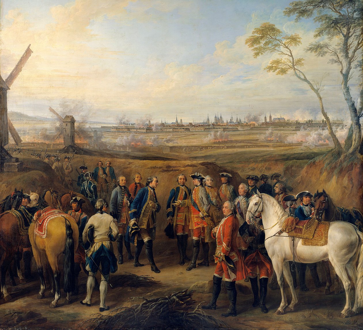 Obléhání Tournai od Pierre Lenfant