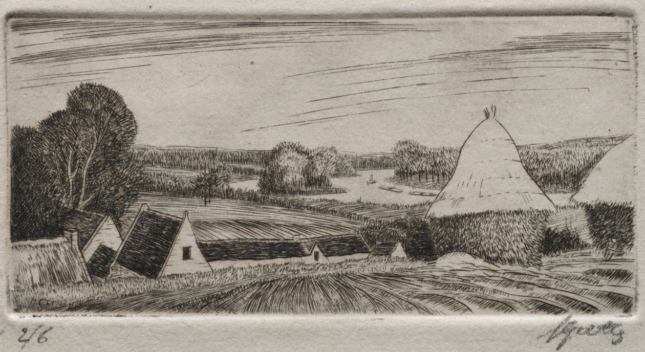 Farma Brebant od Pierre Louis Gatier