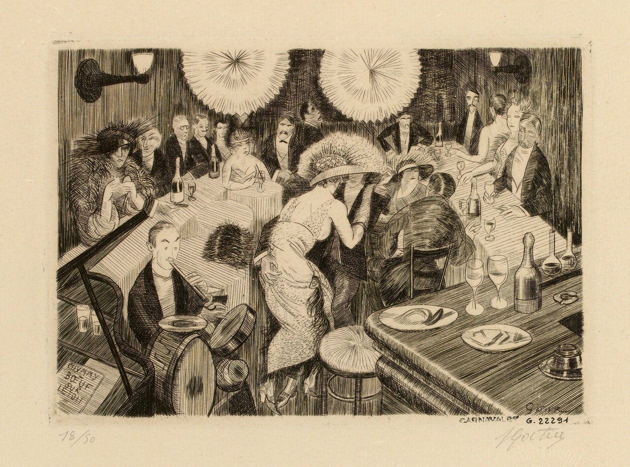 Bar v Le Boeuf na střeše od Pierre Louis Gatier
