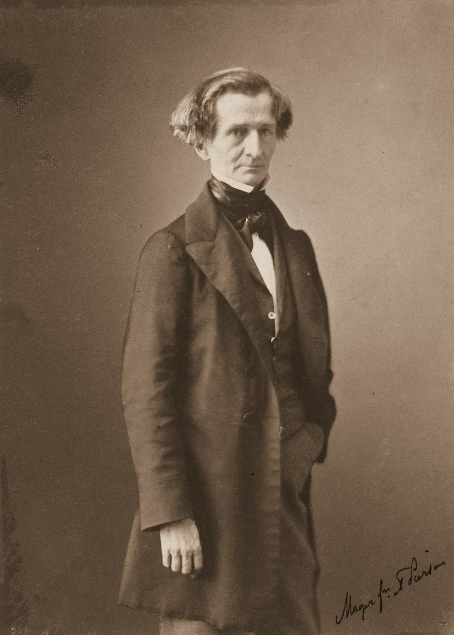 Portrét Hectora Berlioze 1803-1869, c. 1850 od Pierre Louis Pierson