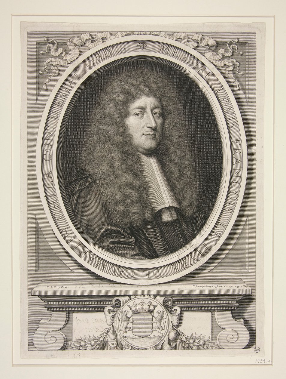 Louis Fran?ois le F?vre de Caumartin (1624-1687) od Pierre Louis van Schuppen