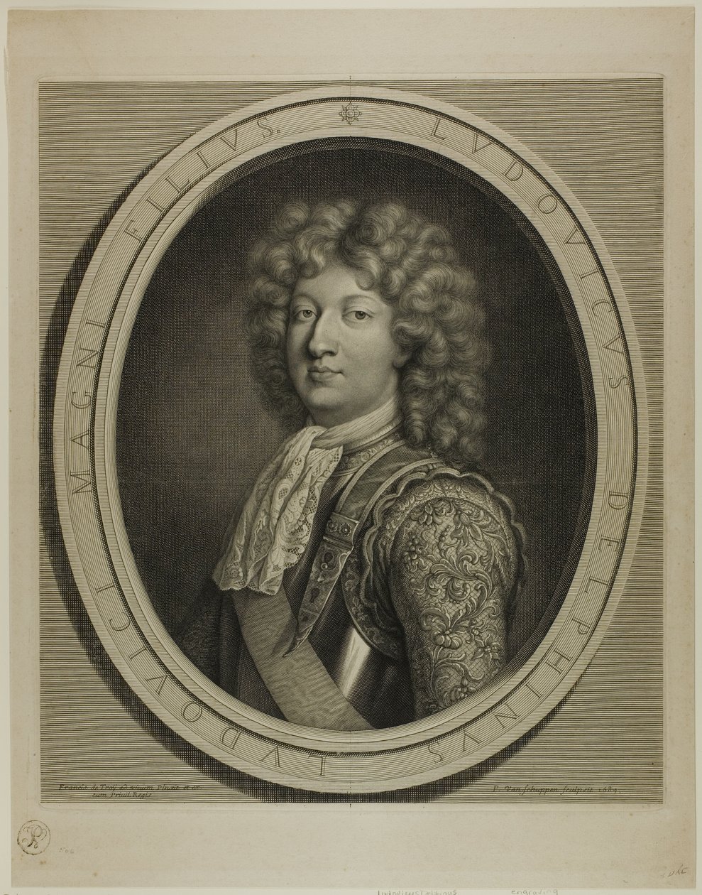 Louis Delphinus od Pierre Louis van Schuppen