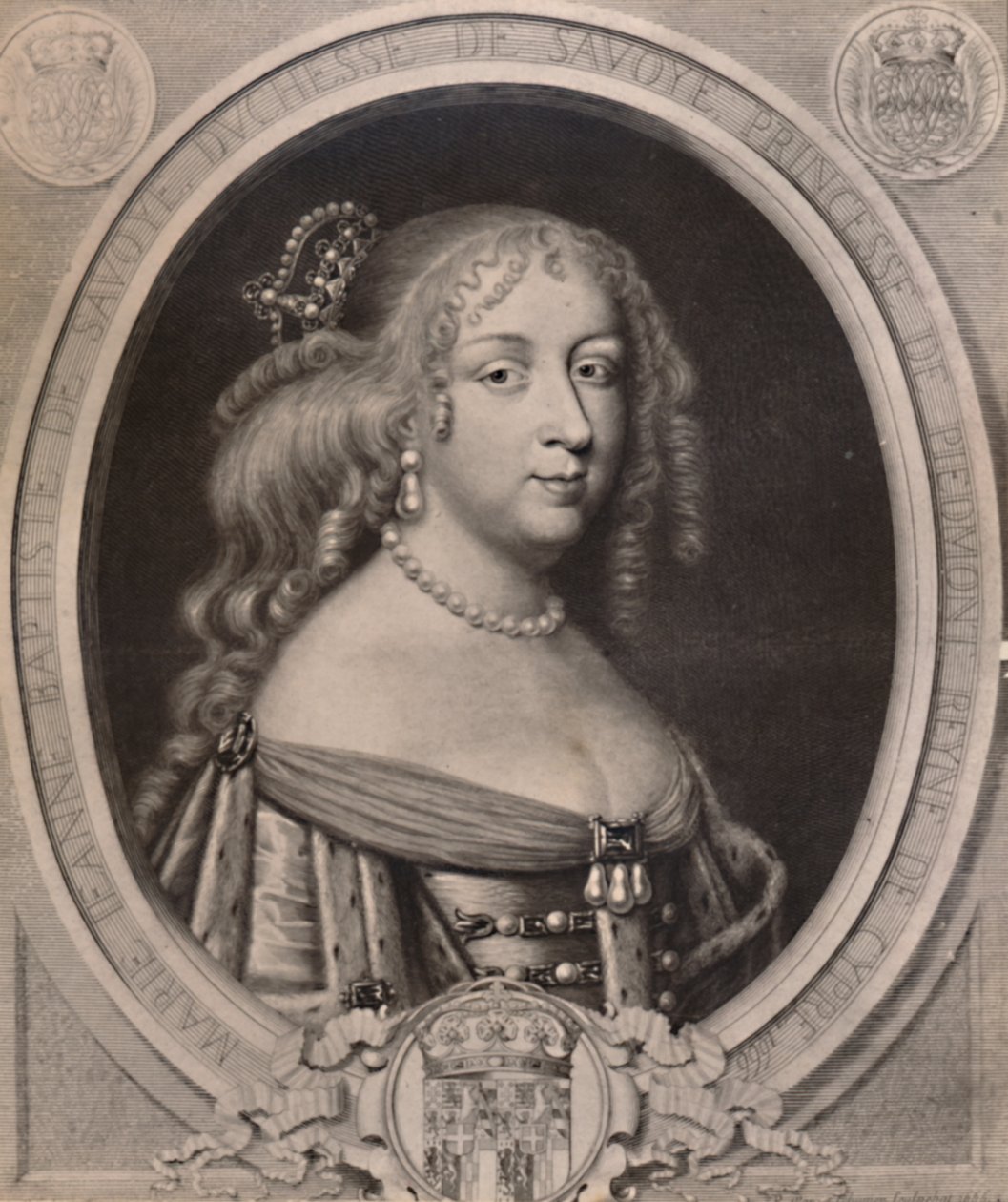Marie Jeanne Baptiste, vévodkyně Savojská, konec 17. století 1894 od Pierre Louis van Schuppen