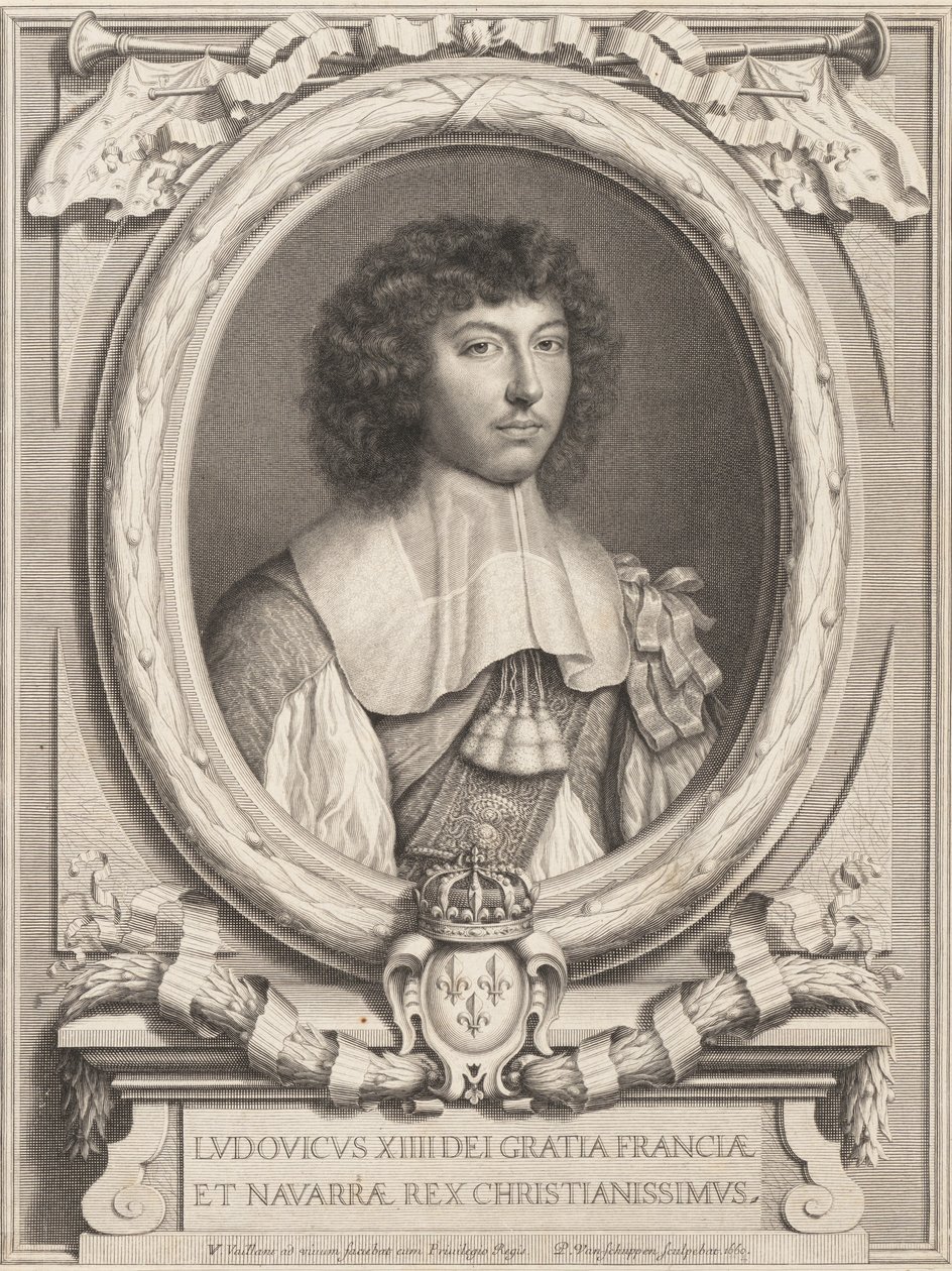 Portrét Ludvíka XIV., 1650-1702. od Pierre Louis van Schuppen