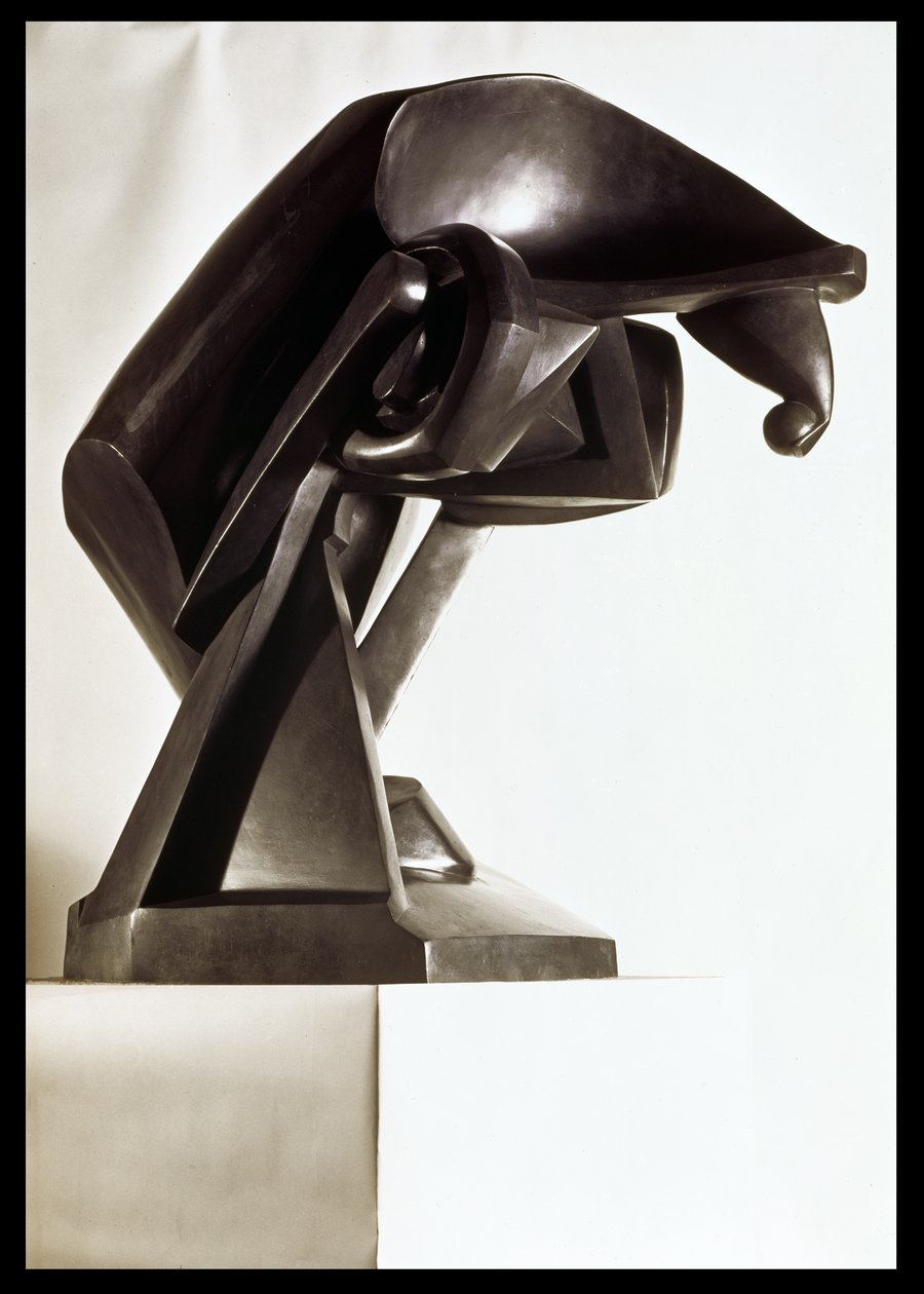 Velký kůň, 1914 (bronz) (viz také 168727) od Pierre Maurice Raymond Duchamp Villon