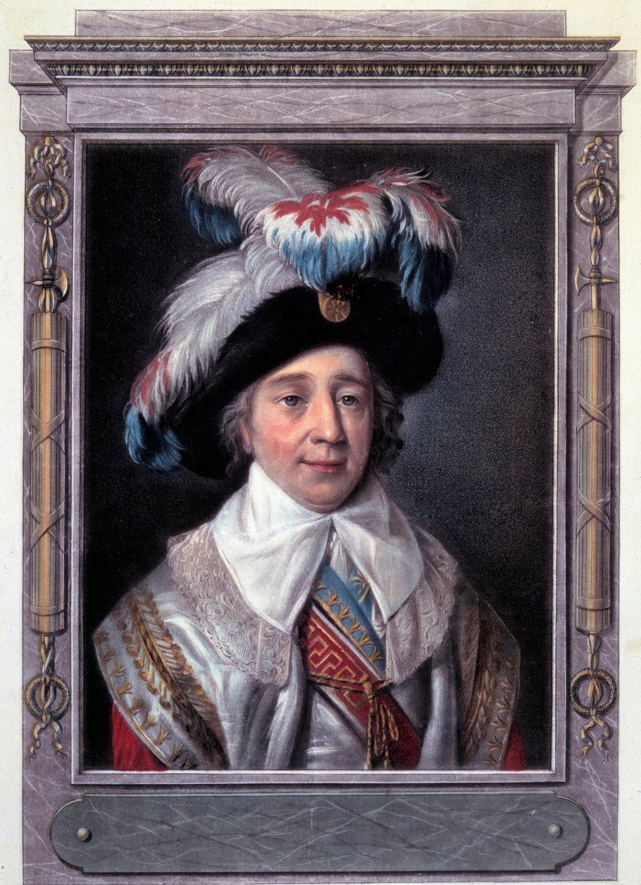 Francouzská revoluce: Portrét Paula de Barrase (1755-1829), francouzského politika. Rytina Alix Pierre Michel (1762 - 1817). od Pierre Michel Alix