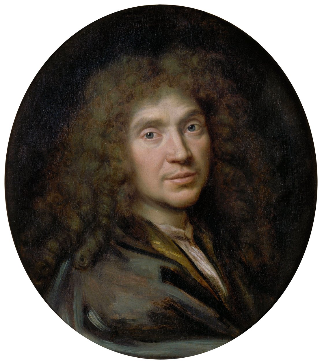 Portrét autora Moliére 1622-1673, cca 1658 od Pierre Mignard