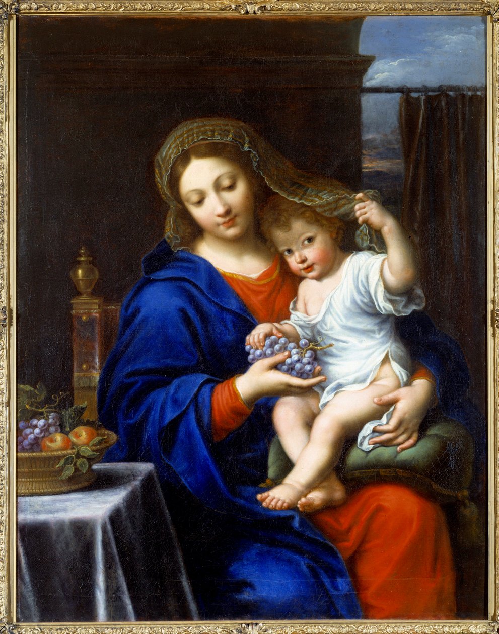 Panna má shluk Obraz od Pierra Mignarda (1612-1695) 1640 Slunce. 1,21x0,94 m od Pierre Mignard