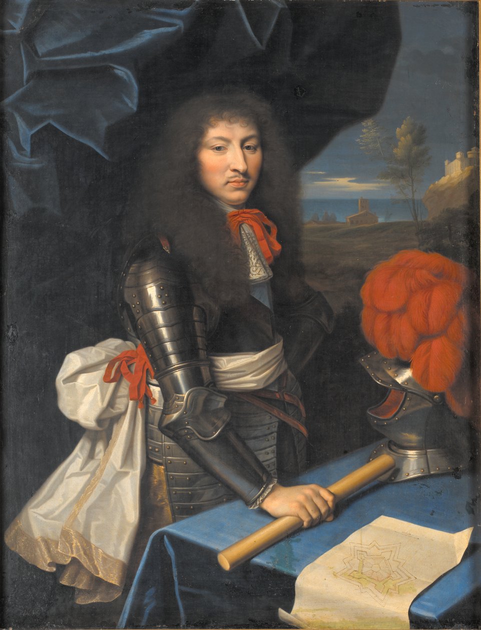 Mladý Ludvík XIV od Pierre Mignard