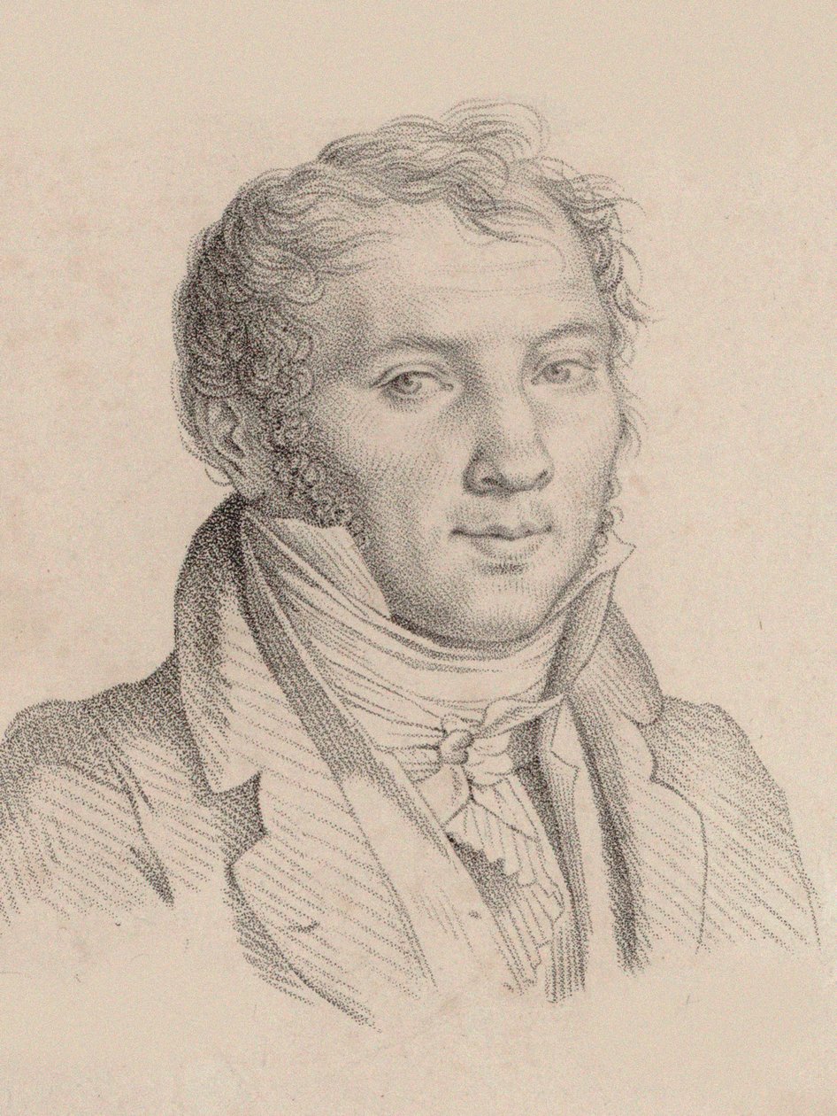 Portrét houslisty a skladatele Louis-Luc Loiseau de Persuis 1769-1819, 1811. od Pierre Narcisse Guérin Baron