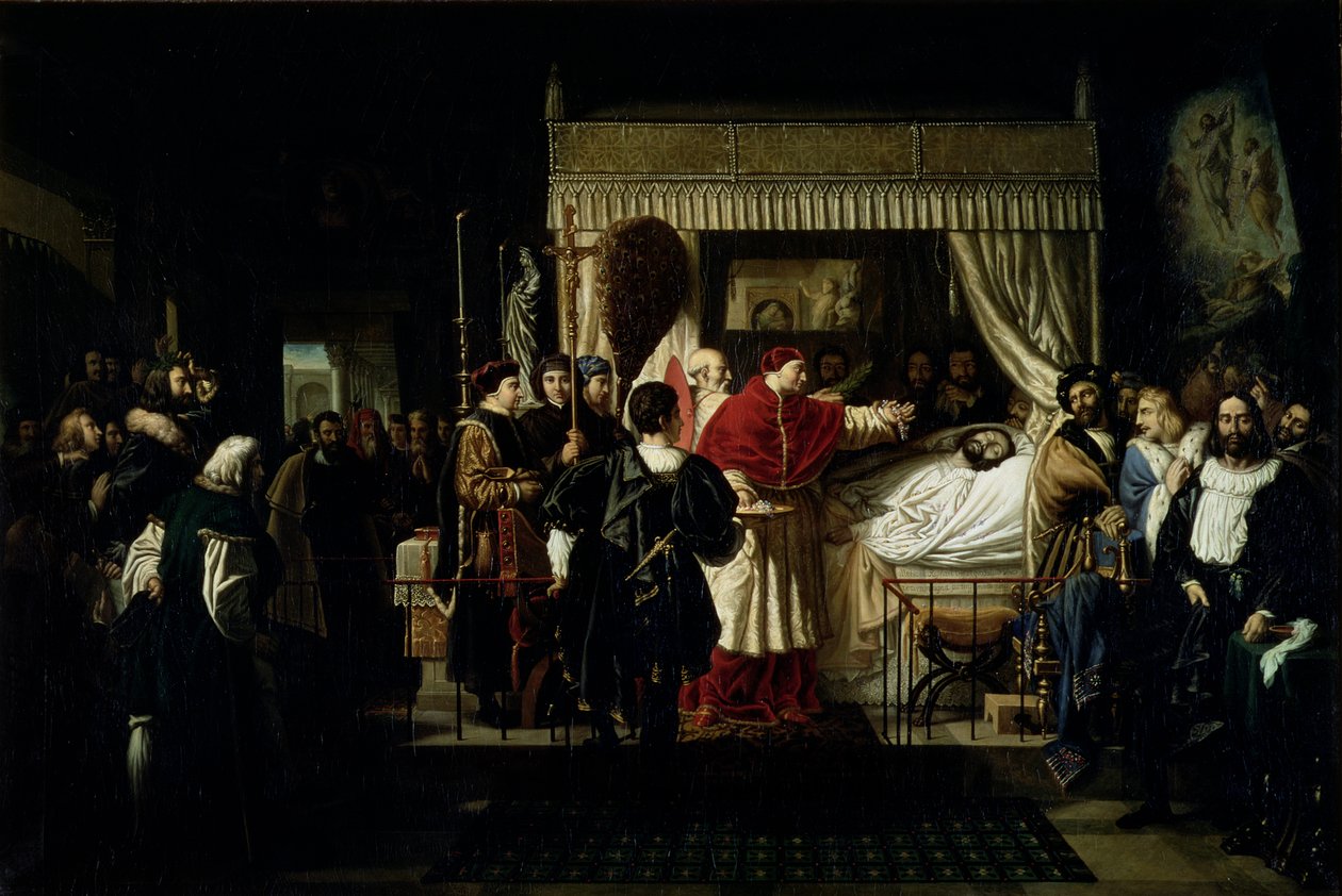 Pocty vyplácené Raphaelovi po jeho smrti, 1806 od Pierre Nolasque Bergeret