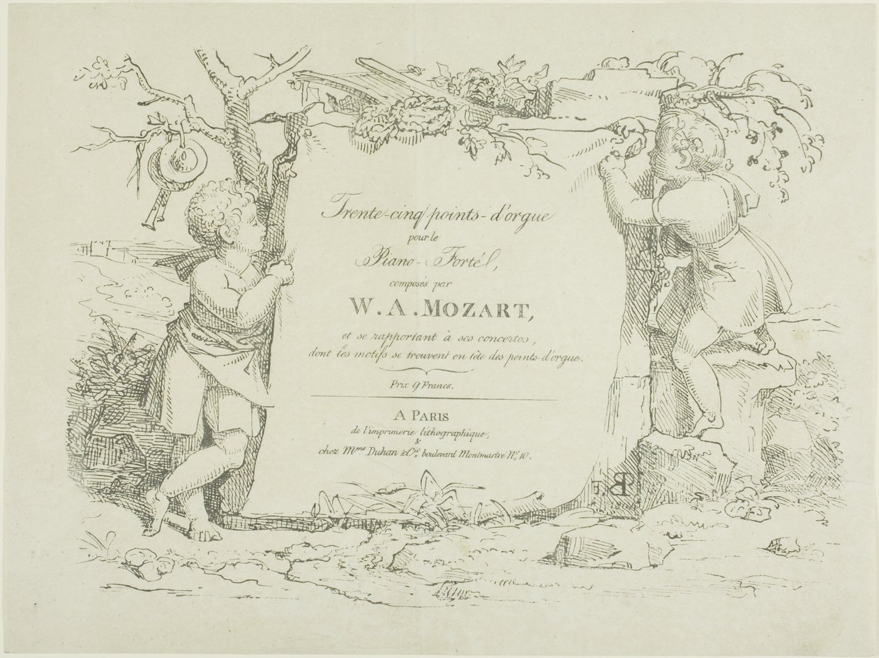 Noty od Pierre Nolasque Bergeret