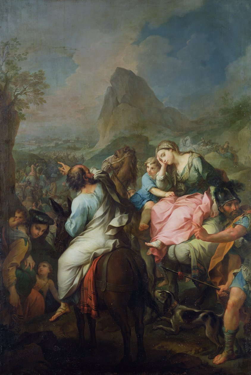 Zajetí Izraelitů, 1733 od Pierre Parrocel