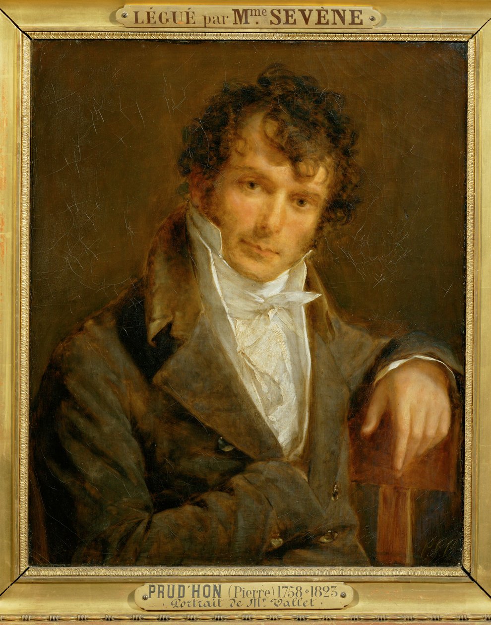 Portrét pana Valleta, správce financí... od Pierre Paul (attr. to) Prud