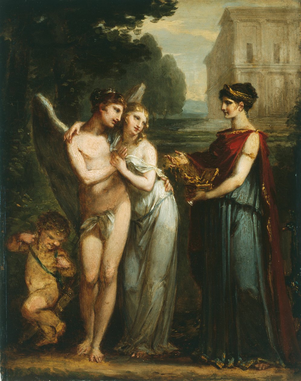 Nevinnost dává přednost lásce před bohatstvím od Pierre Paul Prud