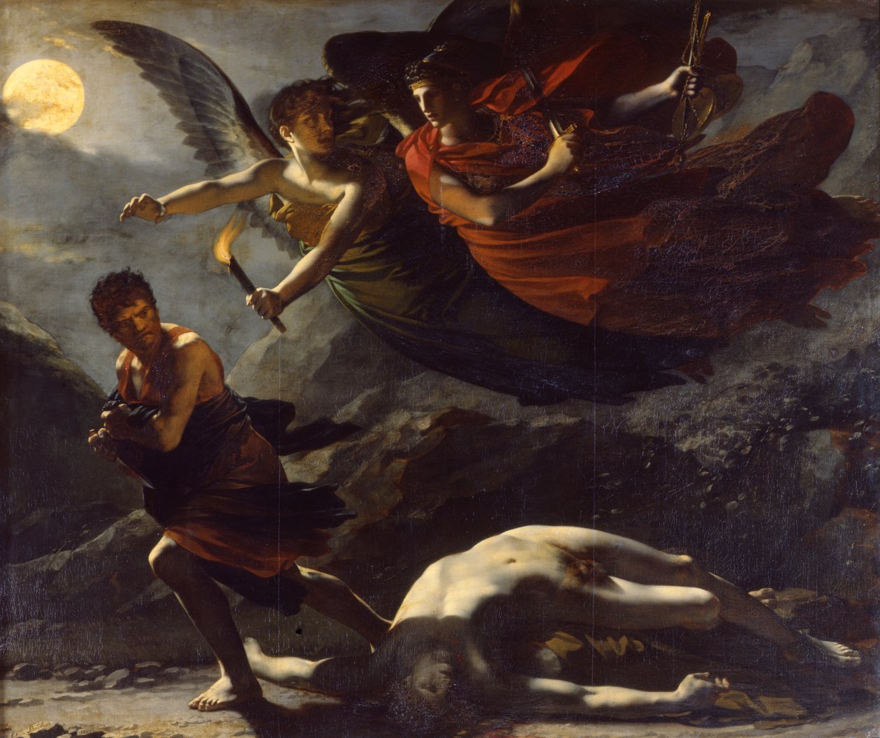 „Spravedlnost a božská pomsta pronásledují zločin“, 1808. od Pierre Paul Prud