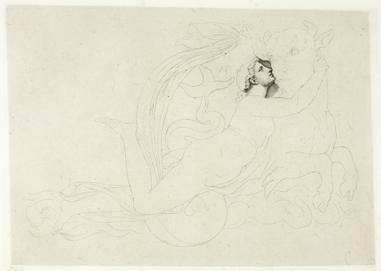 Únos Evropy od Pierre Paul Prud