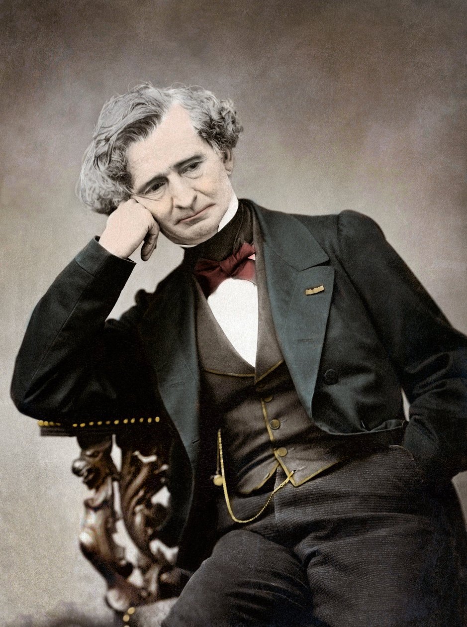Portrét Hectora Berlioze (1803-69) od Pierra Pepetita (1832-1909) od Pierre Petit