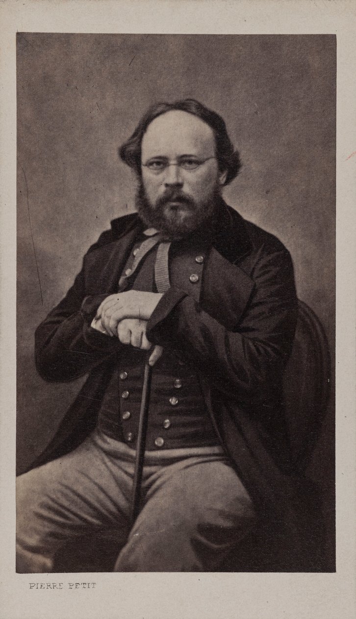 Portrét Pierra-Josepha Proudhona 1809-1865, cca 1860. od Pierre Petit