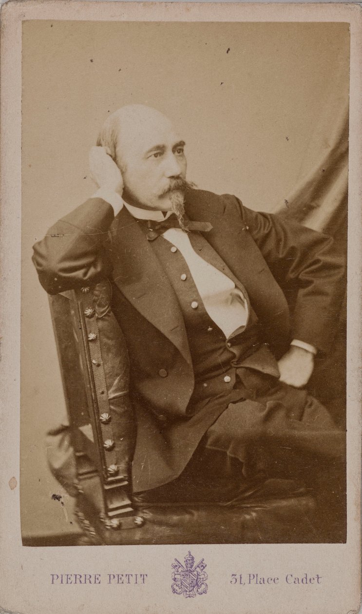 Portrét skladatele Aimé Maillarta 1817-1871. od Pierre Petit