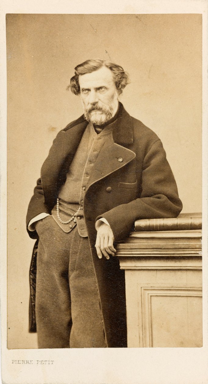 Portrét skladatele Ambroise Thomase 1811-1896. od Pierre Petit