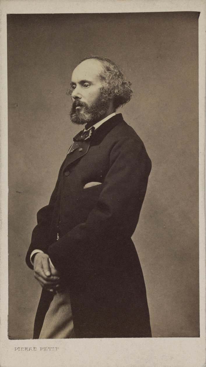 Portrét skladatele Féliciena Davida 1810-1876, 1876. od Pierre Petit