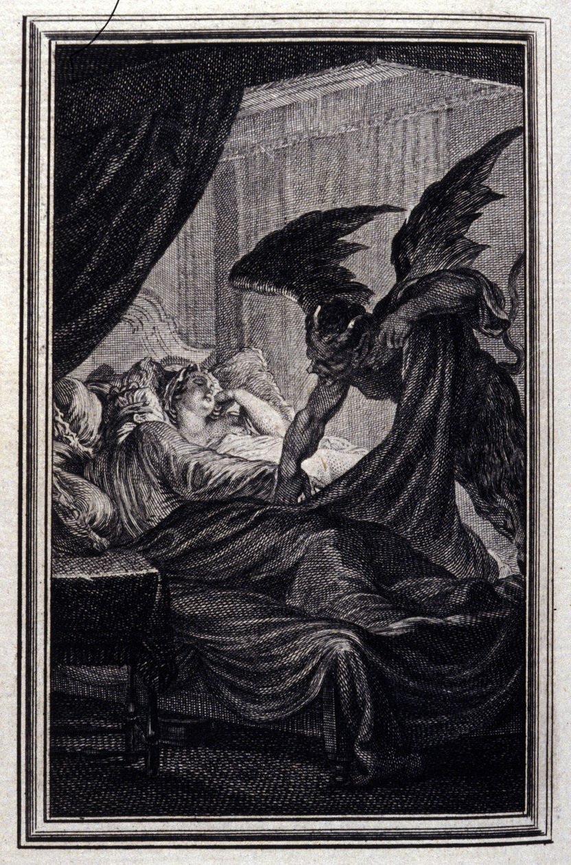 Prsten Hanse Carvela - v “” Příběhy a povídky “” od Jean La Fontaine. 1776. Ilustrace P. P. Choffard. od Pierre Philippe Choffard
