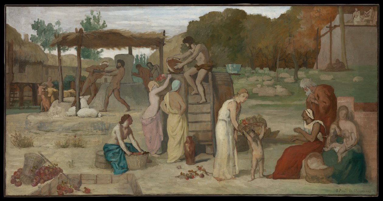 Jablečné víno od Pierre Puvis de Chavannes