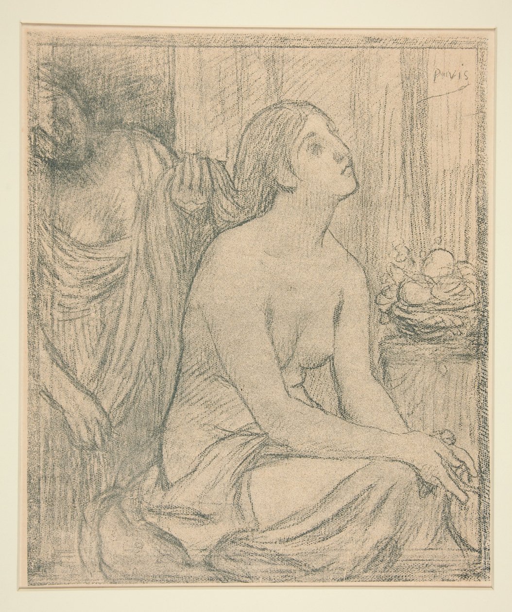 Toaleta od Pierre Puvis de Chavannes