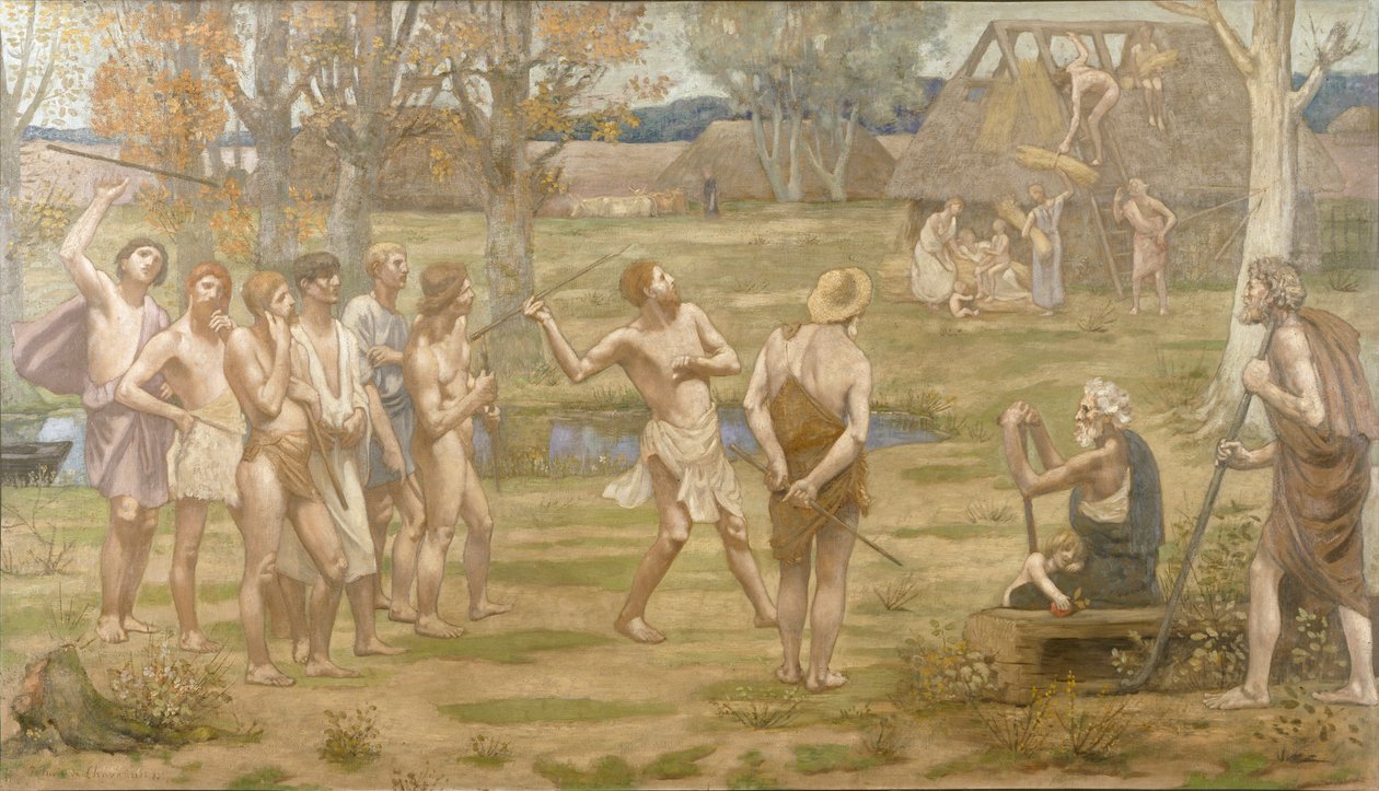„Ludus Pro Patria“ od Pierre Puvis de Chavannes