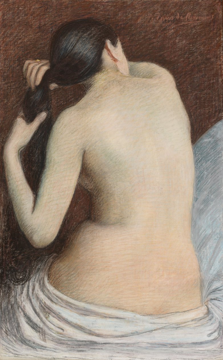 Model od Pierre Puvis de Chavannes