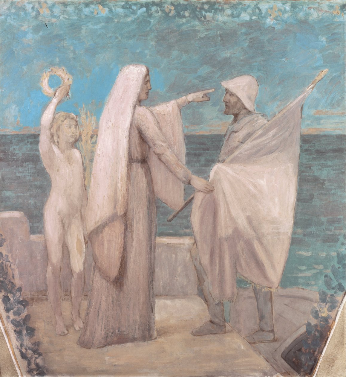 Studium pro vlastenectví od Pierre Puvis de Chavannes