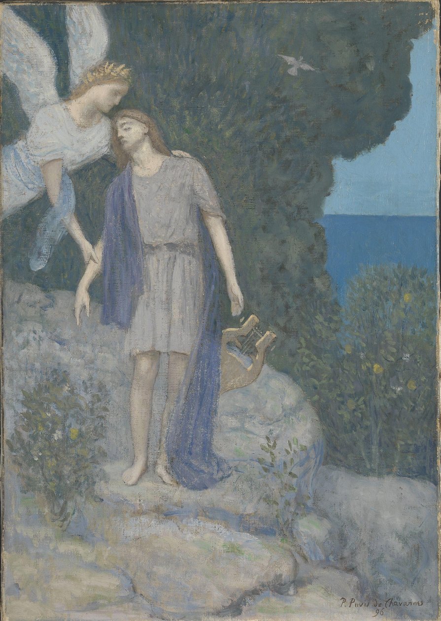 Básník od Pierre Puvis de Chavannes