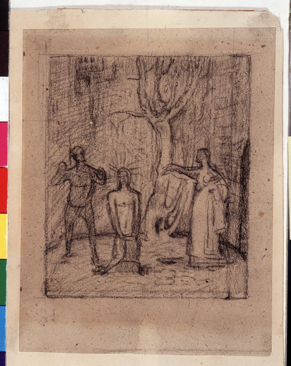 Dekolace svatého Jana Křtitele od Pierre Puvis de Chavannes