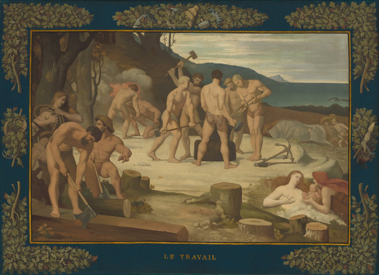 Práce od Pierre Puvis de Chavannes