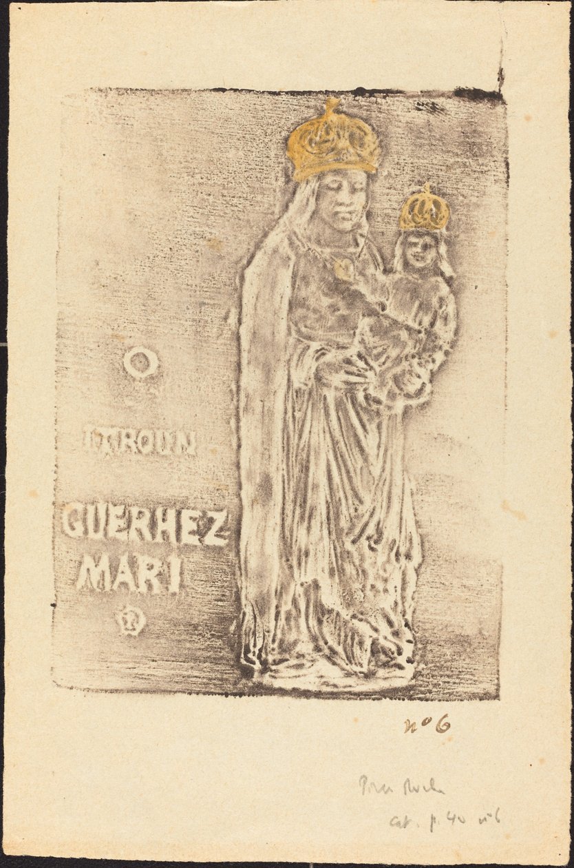 Notre Dame du Folgoet (Naše paní z Folgoet) od Pierre Roche