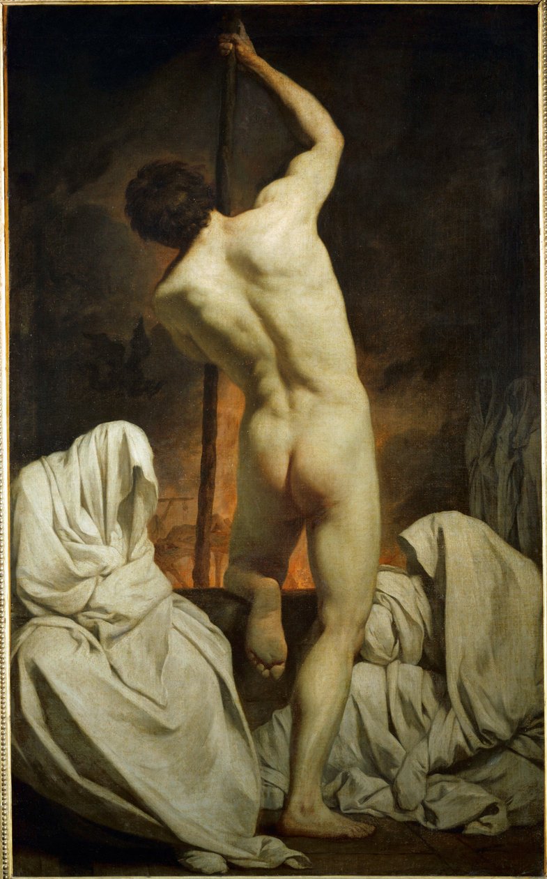 Charon passant les ombres - Charon v podsvětí ... od Pierre Subleyras
