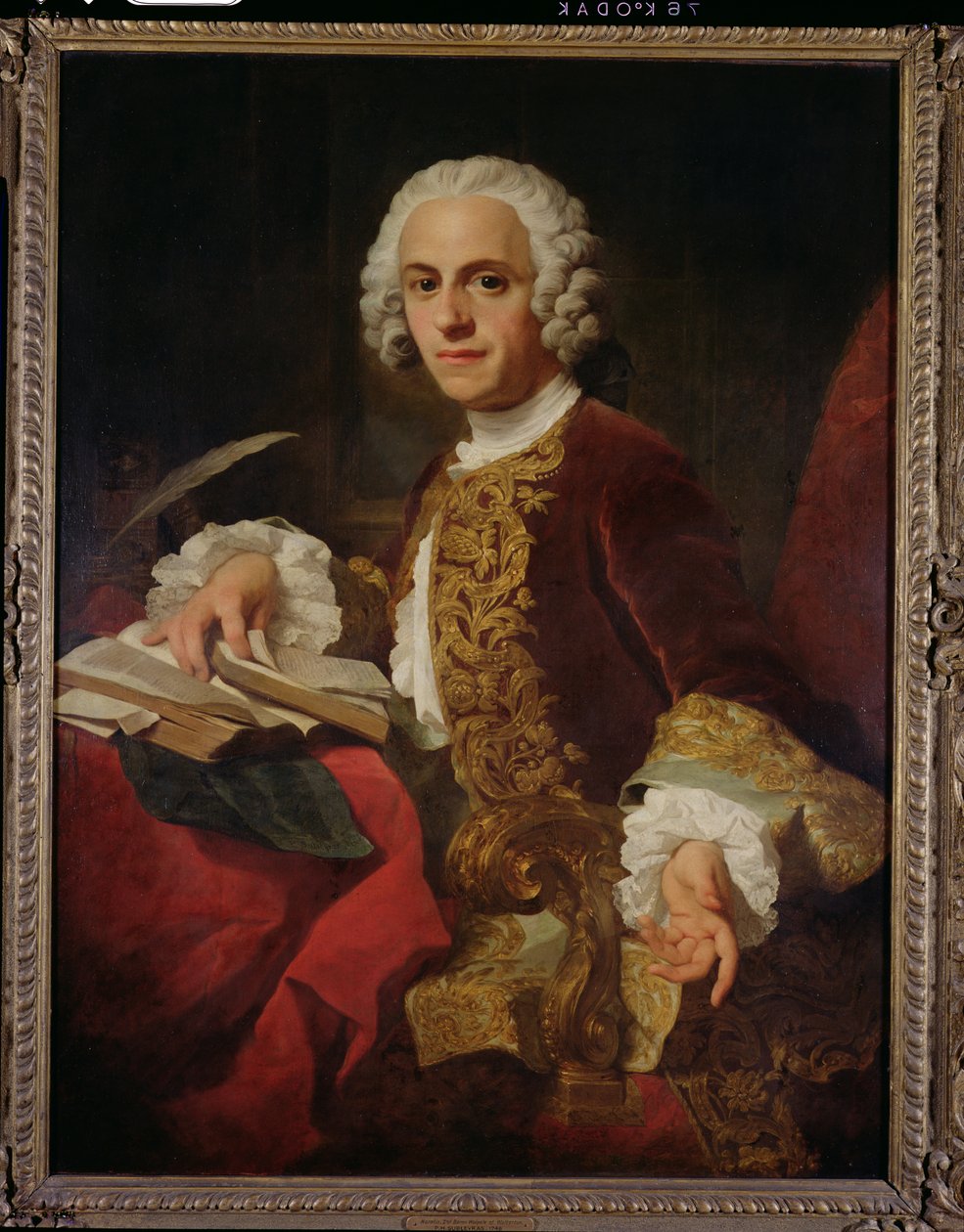 Portrét Horatio Walpole (1723-1809) 2. baron Walpole z Woltertonu (olej na plátně) od Pierre Subleyras