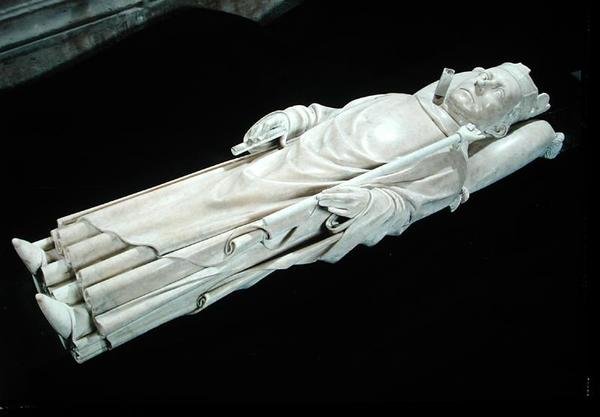 Podobizna Karla VI. (1368-1422) 1429 (mramor) od Pierre de Thury