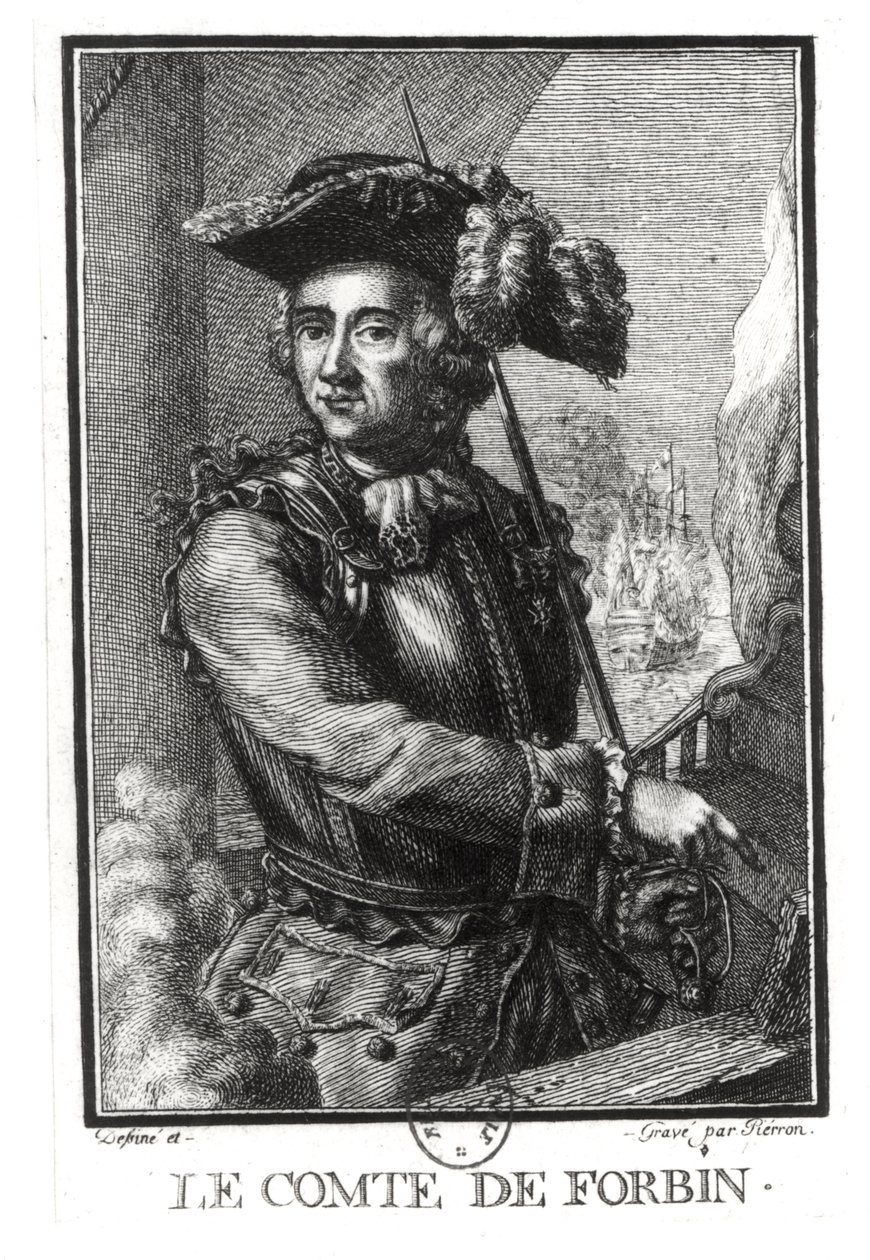 hrabě Claude de Forbin (1656-1733) od Pierron