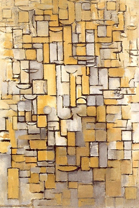 Složení XIV od Piet Mondrian