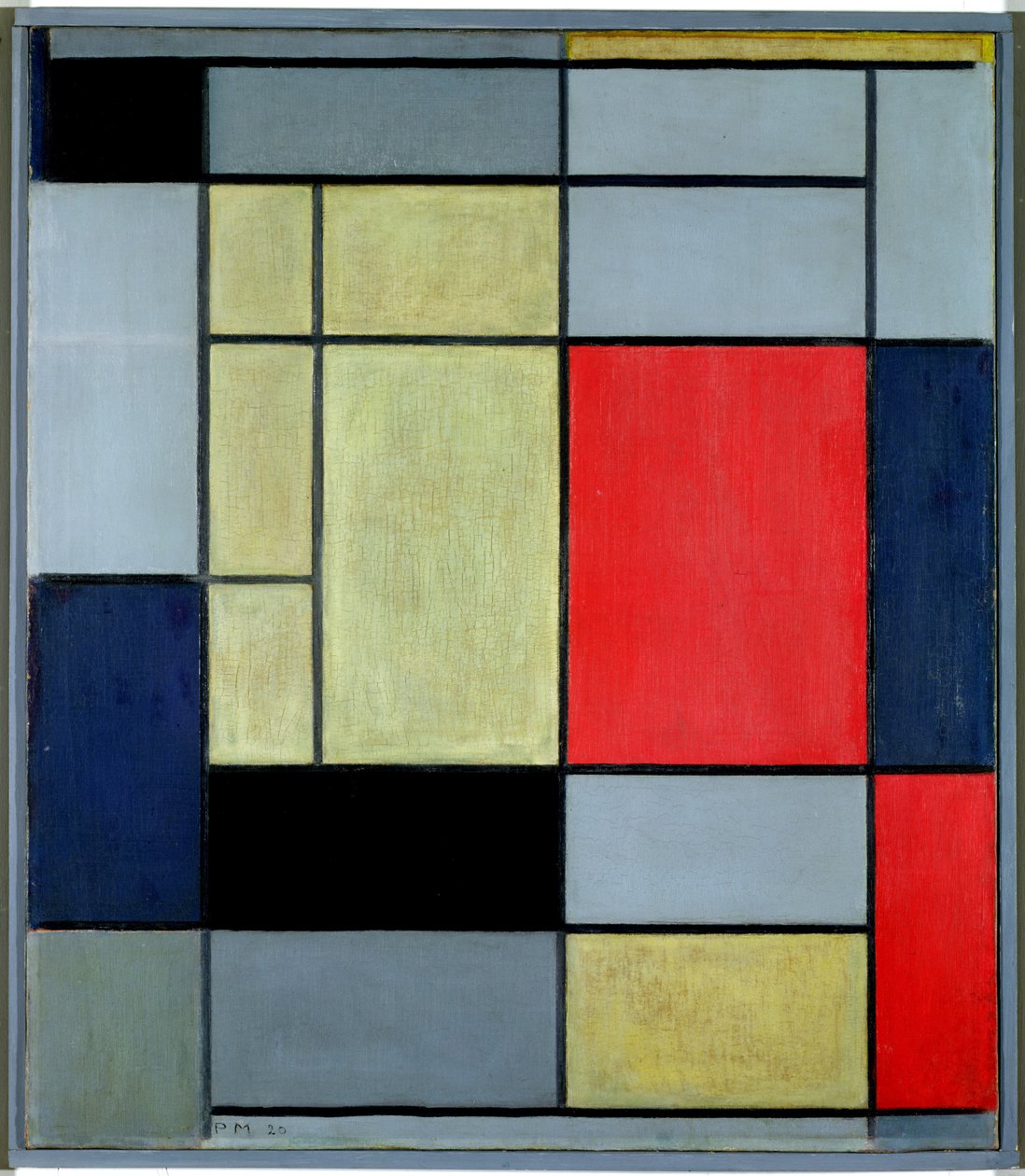 Kompozice I, 1920 od Piet Mondrian