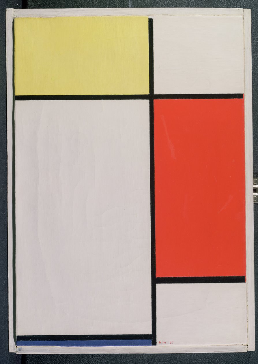 Skladba č.II, 1927 od Piet Mondrian