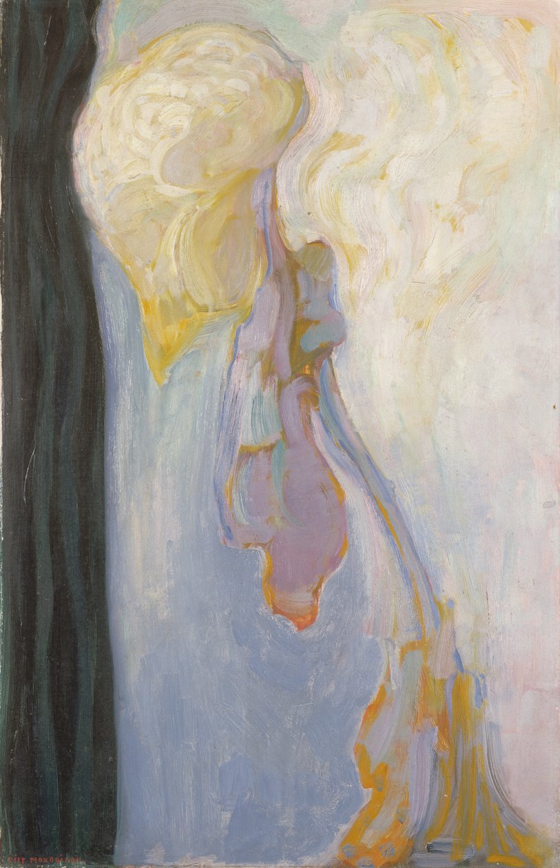 Flower: Dying Chrysanthemum, 1908 od Piet Mondrian