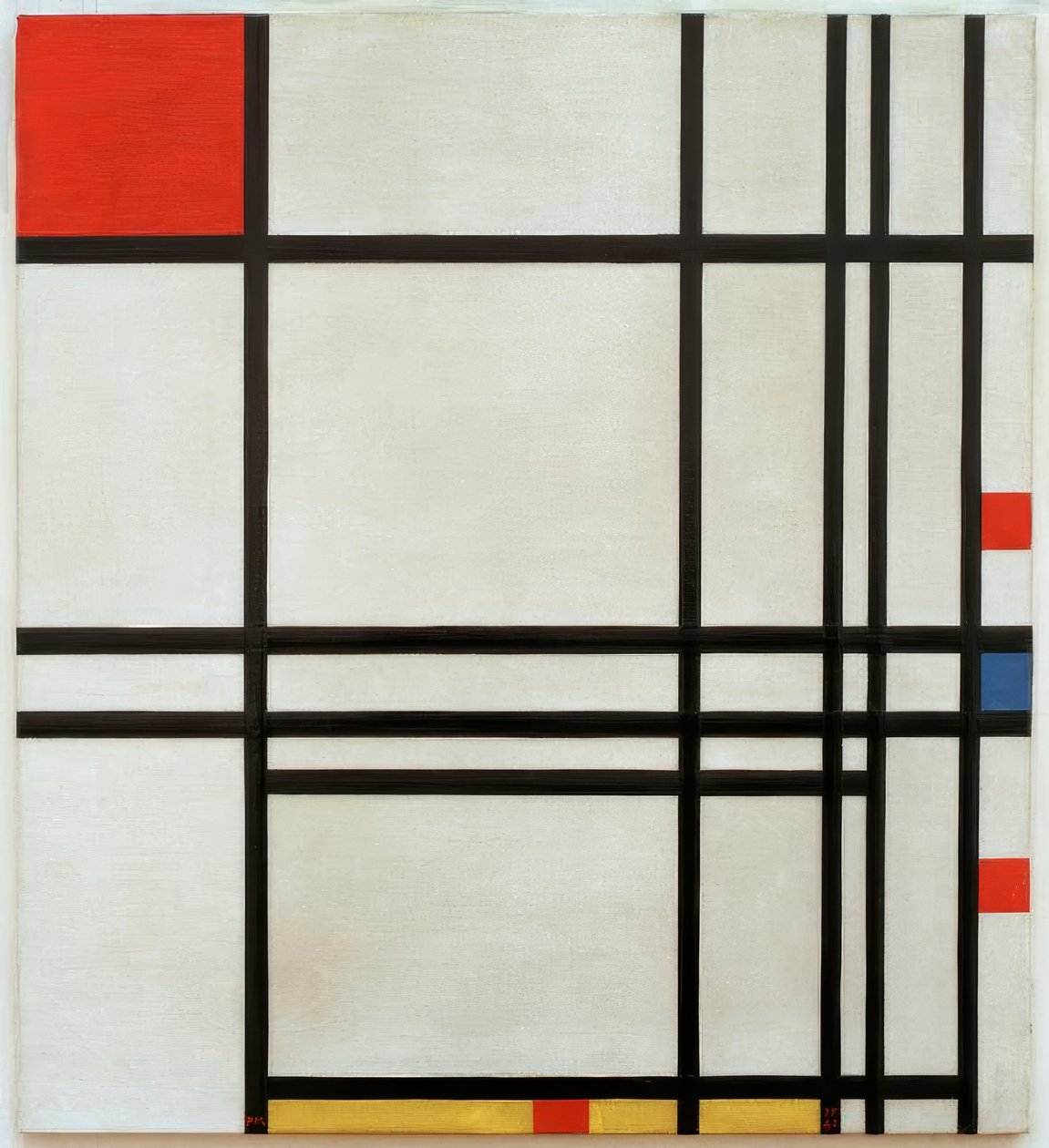 Složení č. 8 od Piet Mondrian