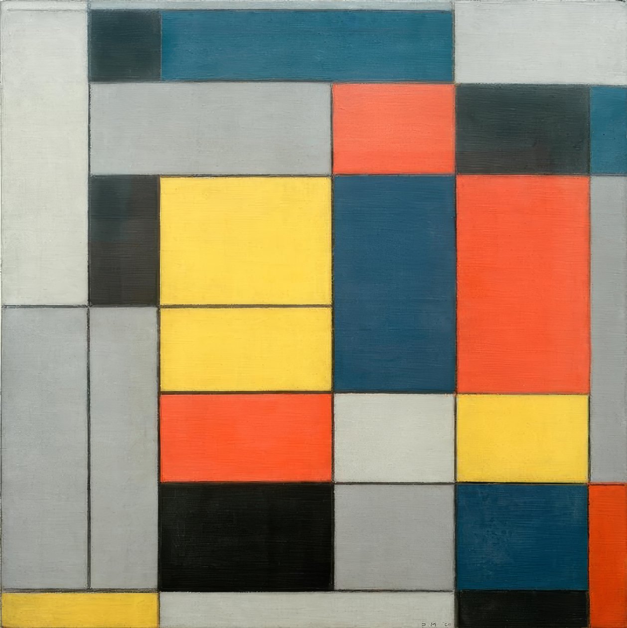 Složení č. MY; Složení č. II; Složení se Schwa od Piet Mondrian