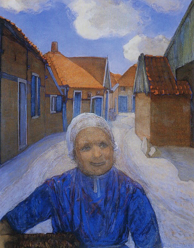 Na Lappenbrink ve Winterswijku od Piet Mondrian