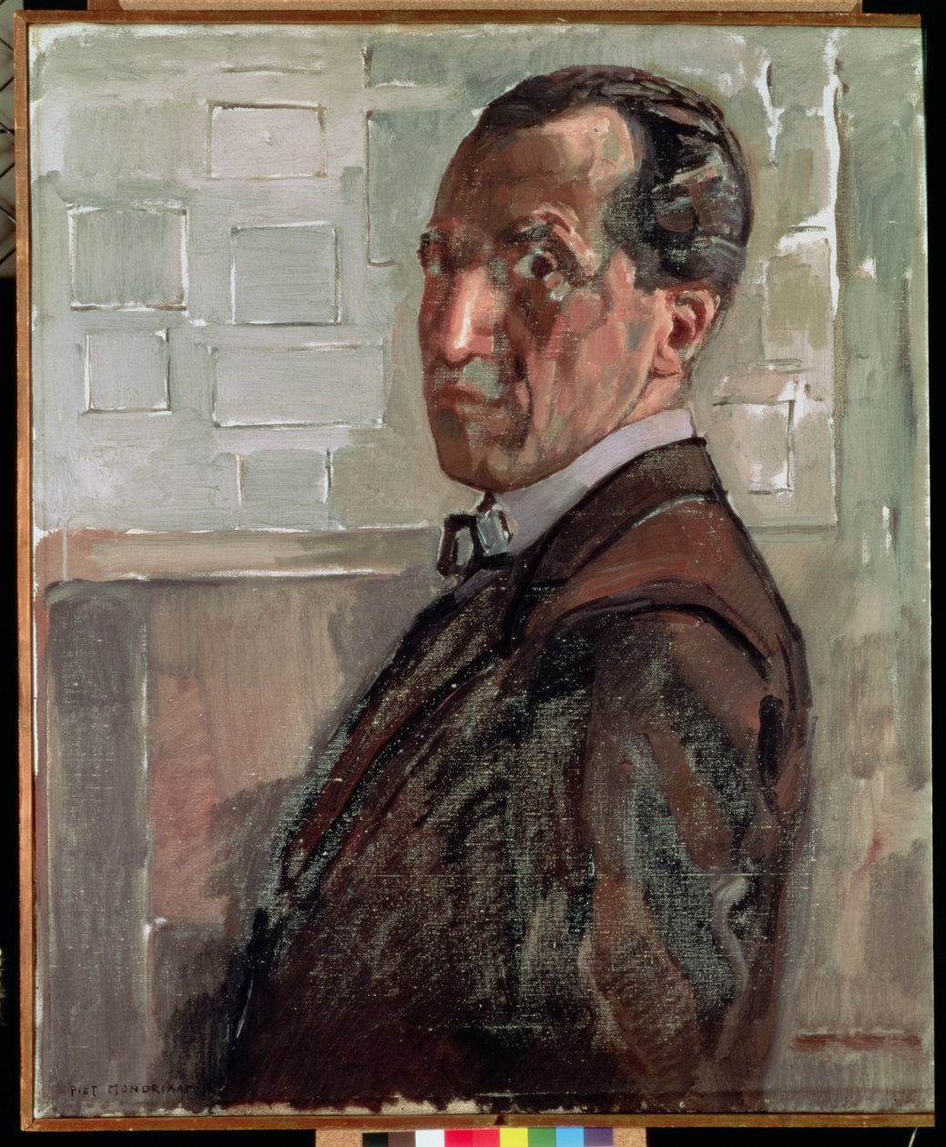 Autoportrét, 1918 od Piet Mondrian