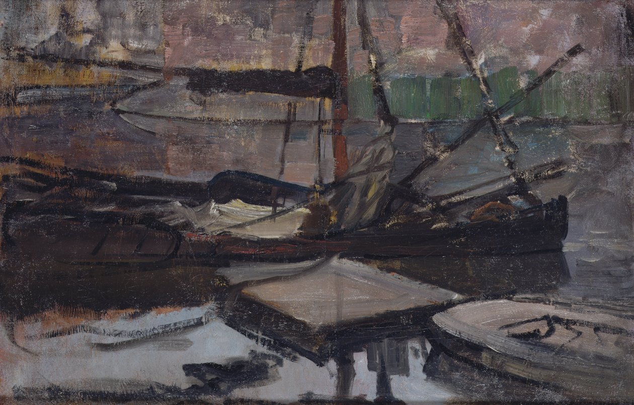Stadhouderskade poblíž amsterodamského věznice, 1899-1900 od Piet Mondrian